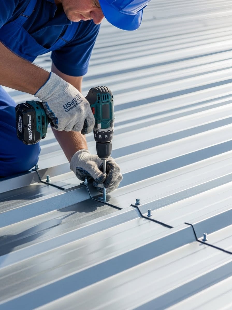 Fastener & Sheet Maintenance Close-Up