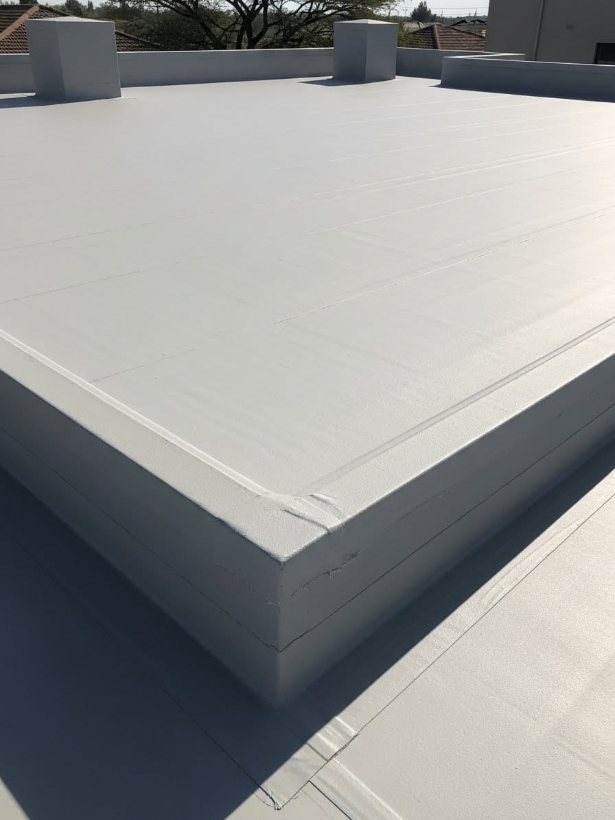 Finished Seamless Waterproofed Roof