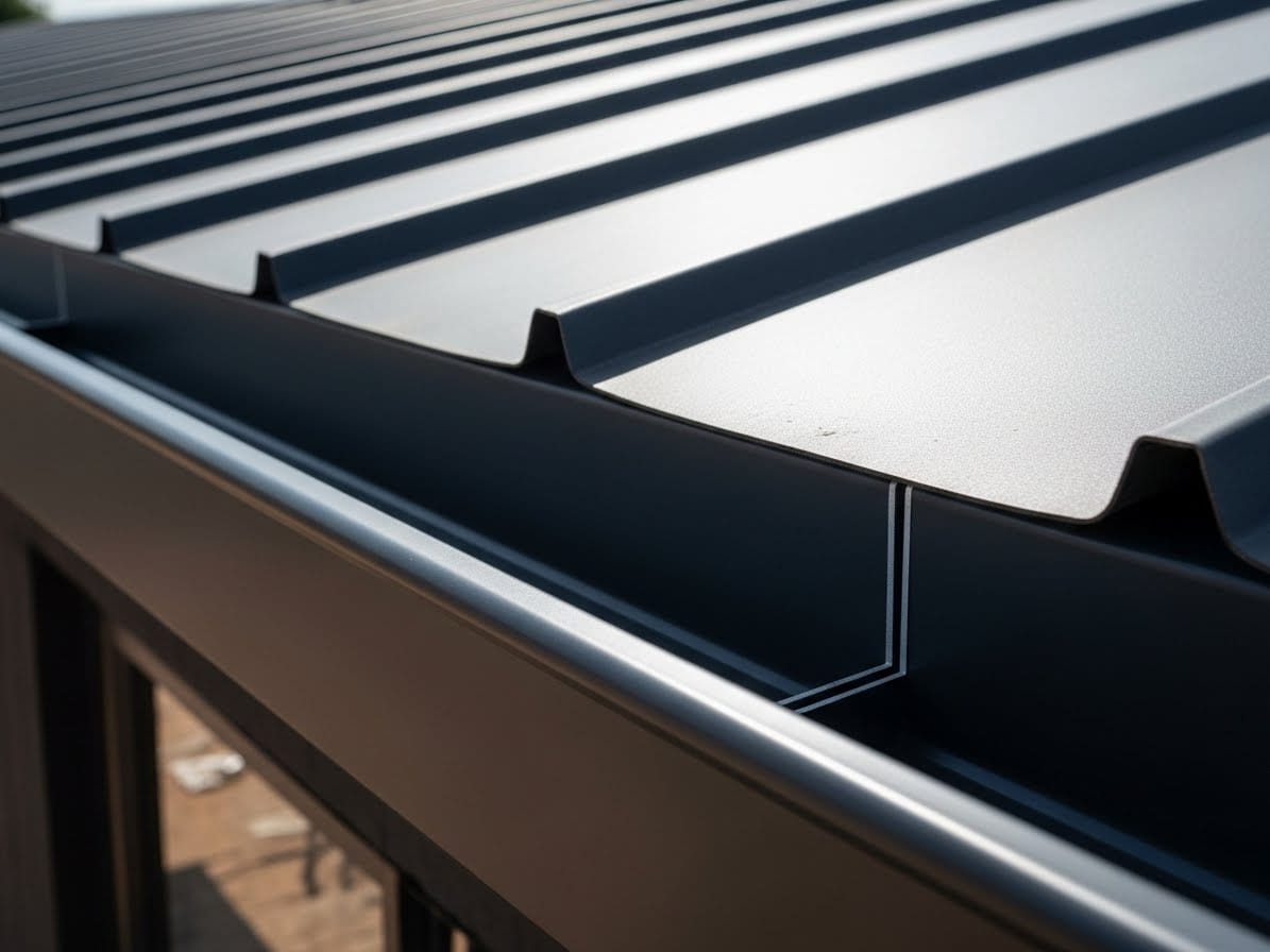 Seamless Box Gutter Close-Up