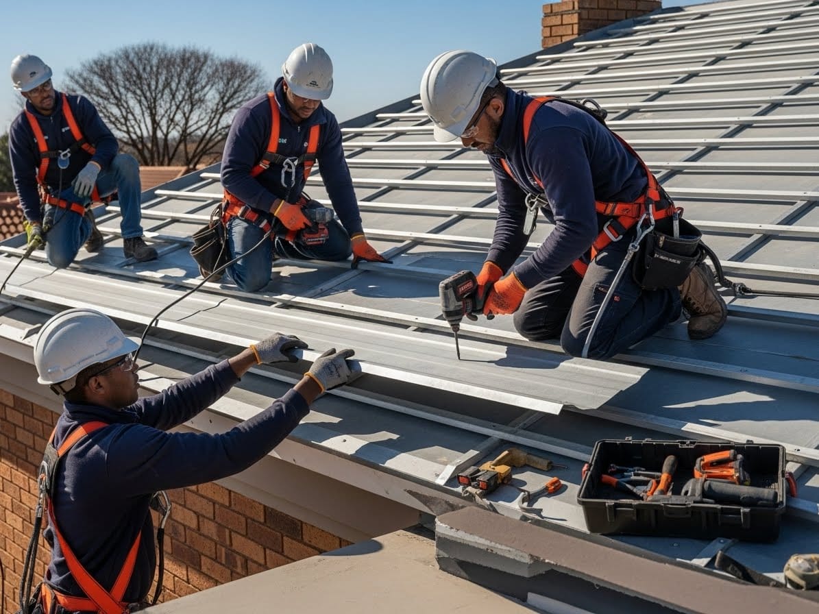 The NS Roofing Team & Values